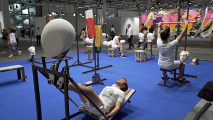 Augustas Serapinas: Čiurlionis Gym, 2023 / Art Basel 2023 Unlimited