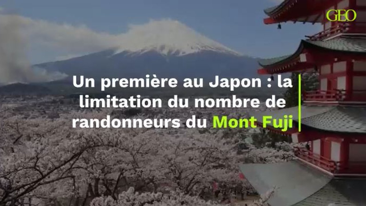 Un première au Japon : la limitation du nombre de randonneurs du Mont Fuji