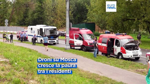 Ucraina, droni su Mosca, attacchi a Kiev e Kherson