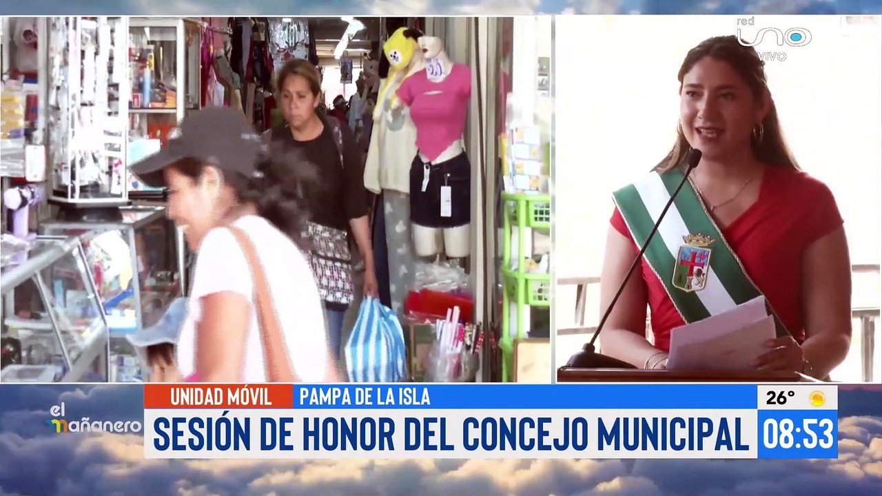 Sesión de honor del Concejo Municipal