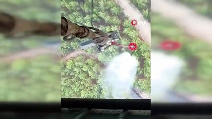 İzmir'in Kınık ilçesinde çıkan orman yangınları kontrol altına alındı