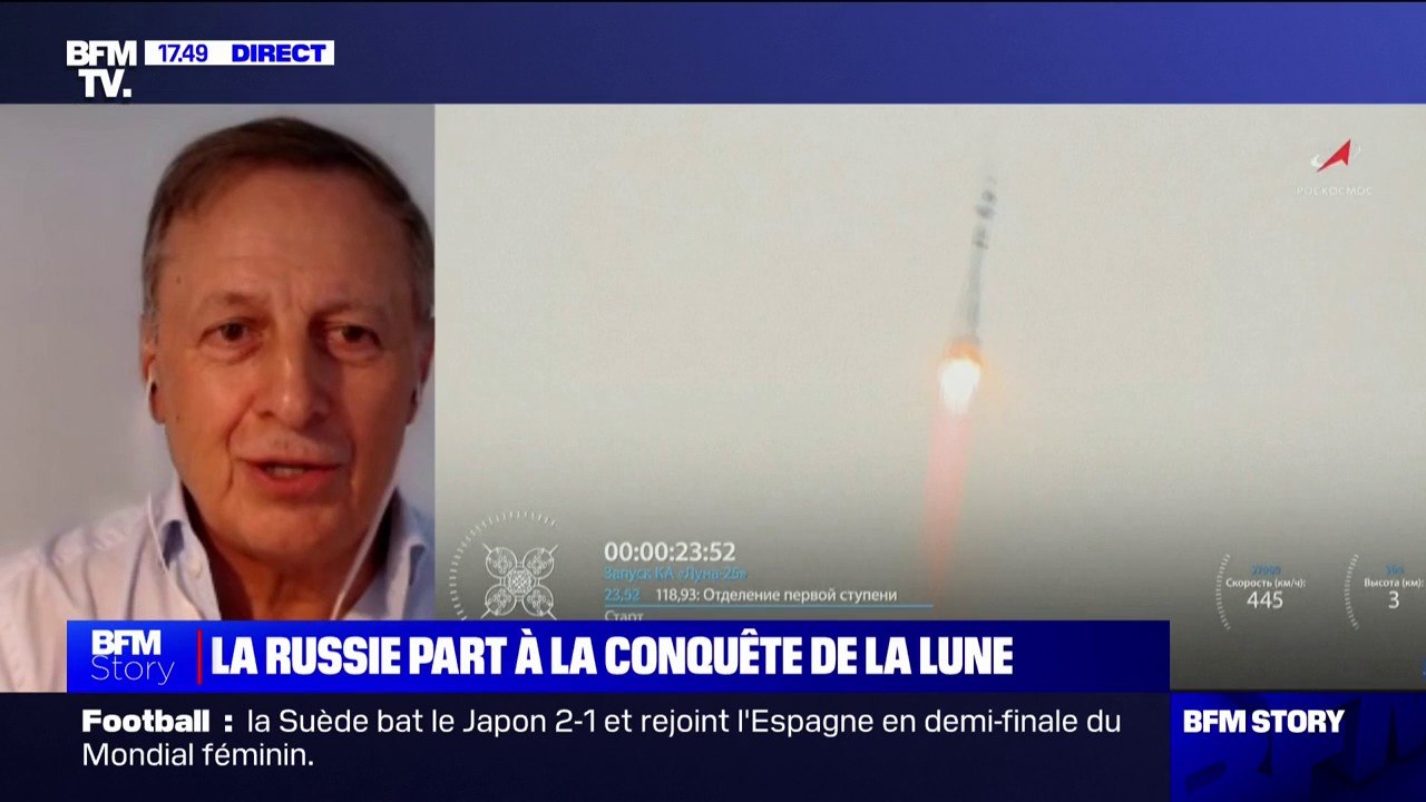 Lancement d'une sonde lunaire russe: "La Lune n...