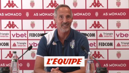 Download Video: Hütter : « Le PSG ? Des équipes vont essayer d'aller les chercher » - Foot - L1 - Monaco