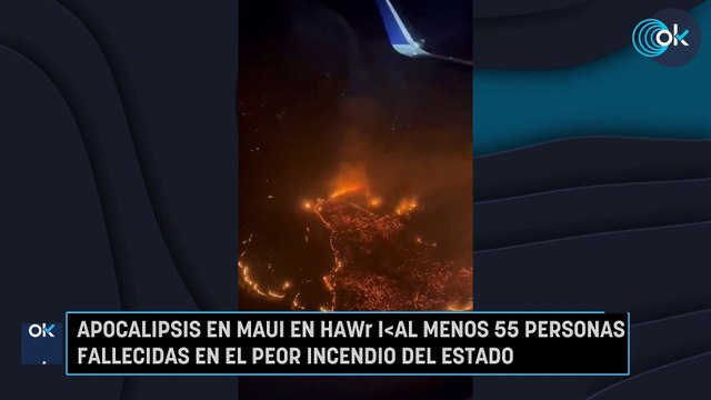 Apocalipsis en Maui en Hawái: al menos 55 personas fallecidas en el peor incendio del estado