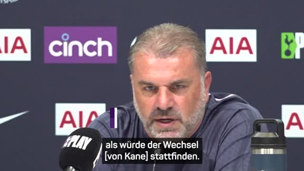 Postecoglou: 'Sieht so aus, dass Kane wechselt'