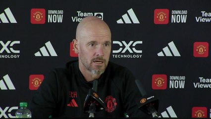 Kane great striker but happy with Hojlund choice -  Ten Hag