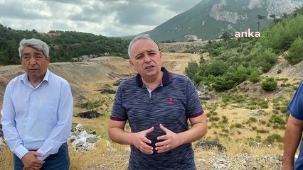 CHP'li Bakırlıoğlu, Eski Bakan Dönmez'in 'Ağaçlandırılıyor' Dediği Maden Sahasını İnceledi: "Burada Dikili Bir Ağaç Bile Yok"