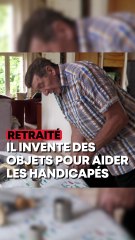 Edouard invente des objets pour aider les handicapés