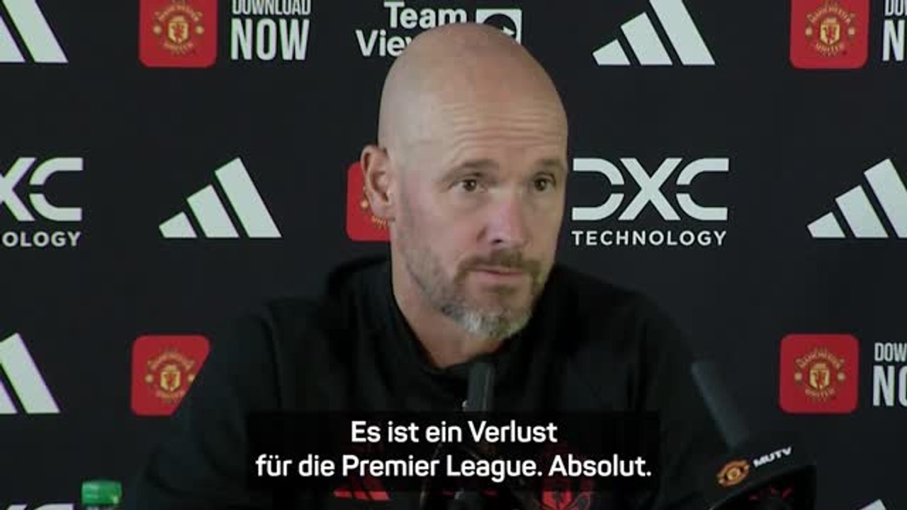 Ten Hag über Kane-Wechsel: "Verlust für die PL"