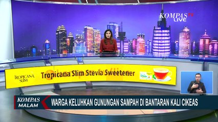 Télécharger la video: Warga Keluhkan Gunungan Sampah di Bantaran Kali Cikeas, Ketinggian Capai 2 Meter!