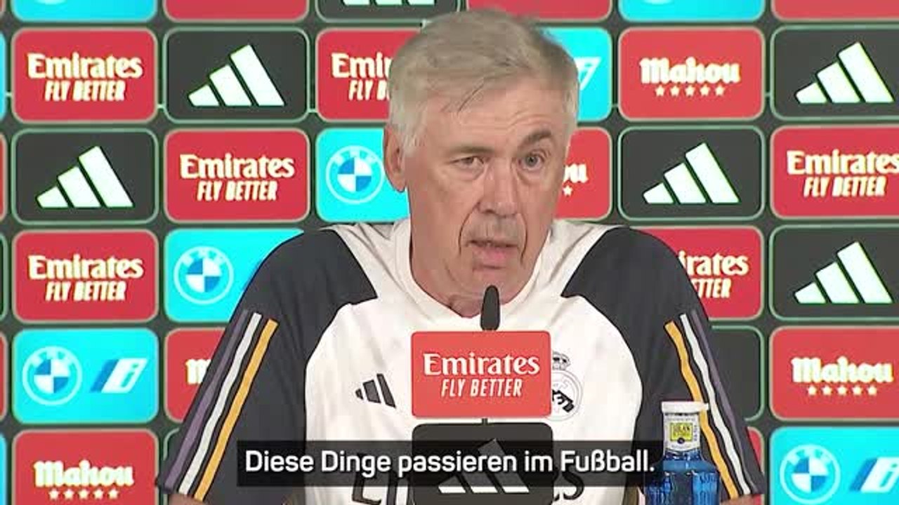 Ancelotti zu Courtois-Verletzung: 'Sehr traurig'