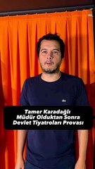 Metin Pıhlıs'tan Tamer Karadağlı'nın Devlet Tiyatroları Genel Müdürlüğü'ne atanmasına videolu tepki