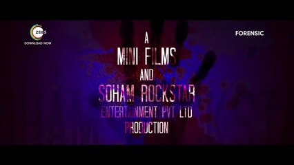 FORENSIC - OFFICIAL TRAILER (HD) | A ZEE5 Original Film | Vikrant M | Radhika A | Watch Now on ZEE5