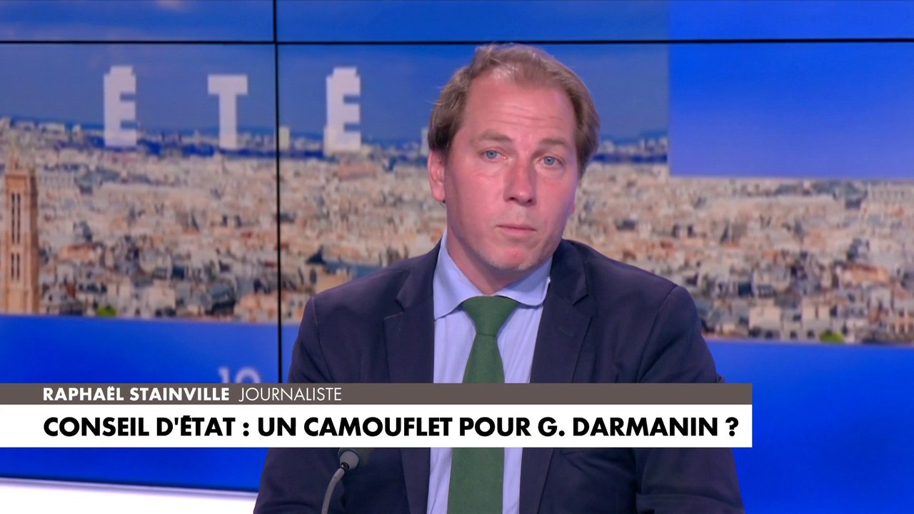 Raphaël Stainville : «L'énergie que Gérald Darmanin met à essayer de faire avancer les choses est contrariée»