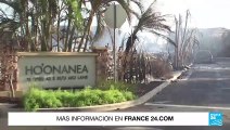 Hawái: locales evacuados vuelven a una ciudad de Lahaina completamente calcinada