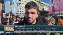 Buenos Aires continúa con la movilización por la muerte de Facundo Molares