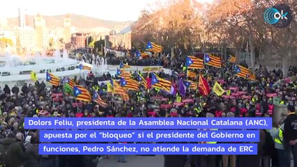 La ANC exige a Junts y ERC que bloqueen la investidura de Sánchez: "Hay que encarar la independencia"