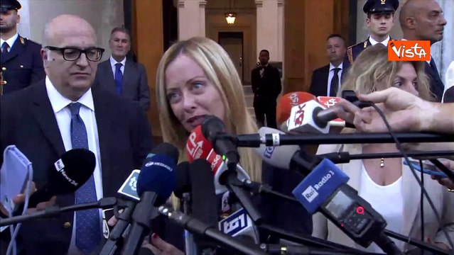 Salario minimo, Meloni: Nessuna proposta dal Governo, incontro ? segnale di attenzione e rispetto