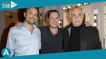 Michel Sardou, ses fils Romain et Davy éloignés avec le temps  On s'est perdus de vue