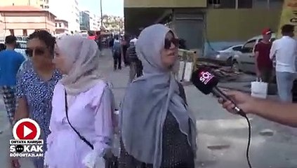 Akıntıya kapılan küçük kızın kurtarılma anı an be an kaydedildi!