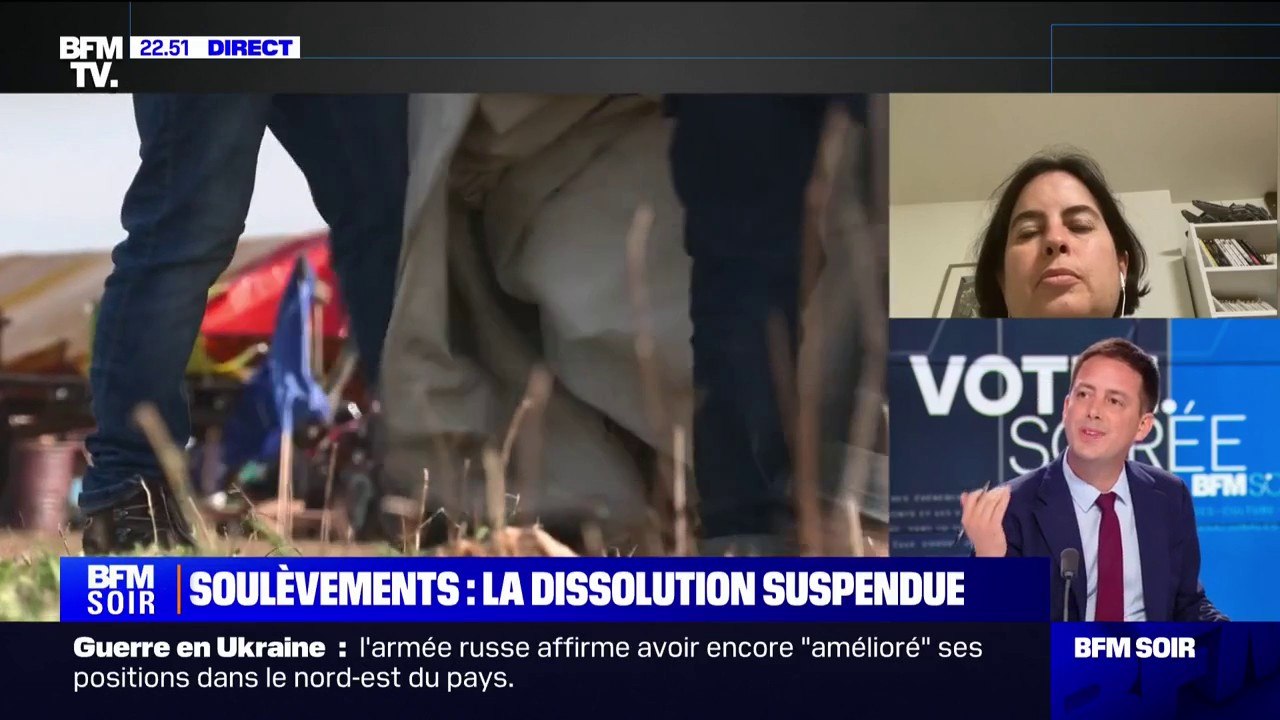 Suspension de la dissolution des “Soulèvements de la Terre”: "C'est un groupuscule d'extrémistes", affirme Yoann Gillet (RN)