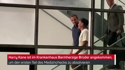 Harry Kane absolviert Medizincheck in München