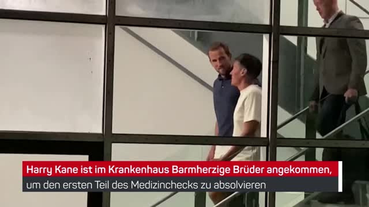 Harry Kane absolviert Medizincheck in München