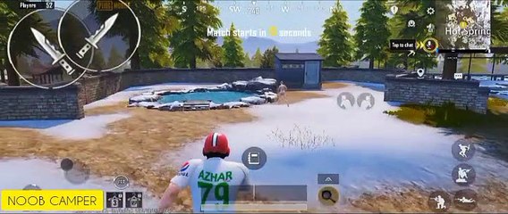Funny noob pubg camping | Pubg Mobile