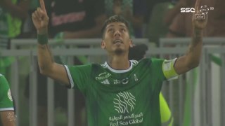 مباراة الاهلي السعودي والحزم اليوم 3-1