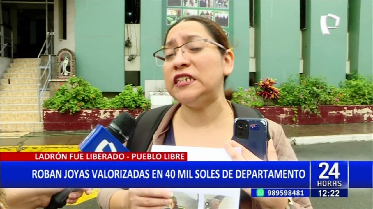 Pueblo Libre: pese a pruebas liberan a sujeto acusado de robar joyas de departamento
