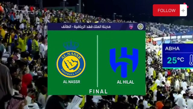 Ronaldo & Mane champions Al Nassr vs Al Hilal FINAL CHAMPIONS CUP ⚽