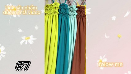 [Shopee haul] Tổng hợp các mẫu VÁY- MAXI đi biển đẹp dễ thương | Guthoitrang