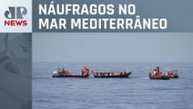 Navio resgata 623 imigrantes perto de ilha italiana