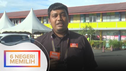Perkembangan #6NegeriMemilih di SK Titi Gajah, Alor Setar setakat 9:00 pagi