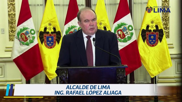 Rafael López Aliaga reaparece: Para mí no son Rutas de Lima, son 'ratas de Lima'