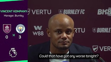 'Could have been worse' for Burnley against 'best team in the world' - Kompany
