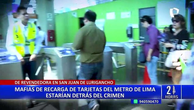 Metro de Lima: mafias de recarga de tarjetas estarían detrás del crimen de mujer en SJL