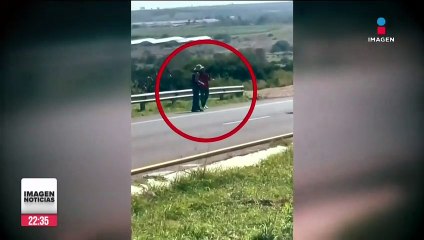 Reportan asalto a plena luz del día en la Carretera 57, Querétaro-SLP