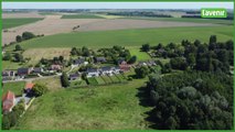 Le Brabant wallon vu du ciel : le village d’Orp-le-Grand