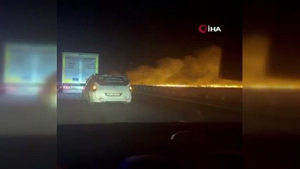 Nusaybin'de 3 aracın çarpıştığı kaza sonrası patlama: 1'i ağır 2 yaralı