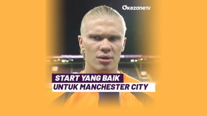 Borong Dua Gol Manchester City Lawan Burnley, Begini Respon Erling Haaland