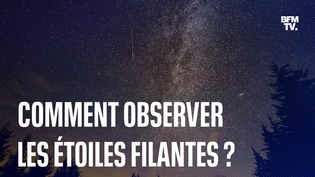Comment observer la pluie d'étoiles filantes des Perséides, qui aura lieu la nuit du 12 août?