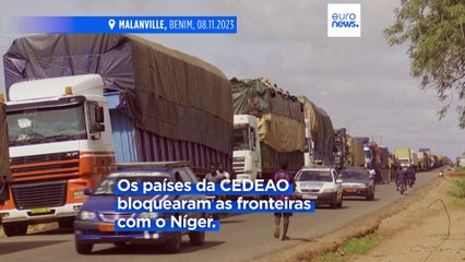 Rotas comerciais africanas afetadas pela situação no Níger