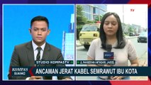 Penampakan Lokasi Kejadian Kecelakaan Jerat Kabel Sultan Rifat di Jakarta Selatan [LIVE REPORT]