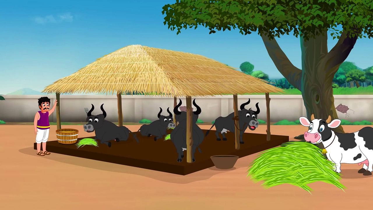 सोने का गोबर | Gold Dung Cow Story | Magical Stories | Hindi Kahani | Hindi Cartoon | Moral Stories