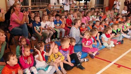 Więksi i mniejsi tancerze ze Szczecinka na parkiecie