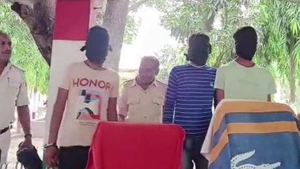 समस्तीपुर: लूट मामले का पुलिस ने किया खुलासा, हथियार और कारतूस के साथ तीन गिरफ्तार