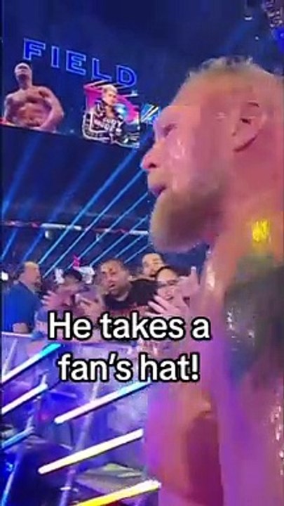 Brock Lesnar is a big hat guy  _HD