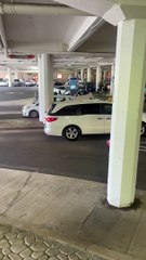 Tesla Driver Runs Over Charging Station and Drags It Away