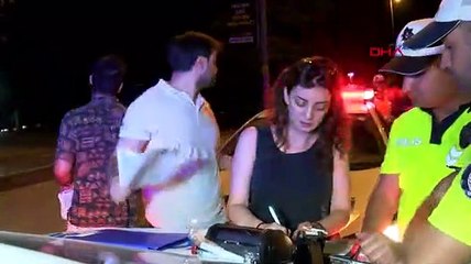 Denetleme noktasında kazaya karıştı: Sürücü 2.33 promil alkollü çıktı